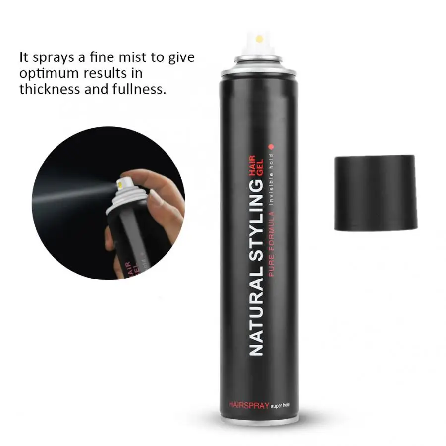 Профессиональный пушистый спрей для волос 350 мл стойкая пудра увеличение объема