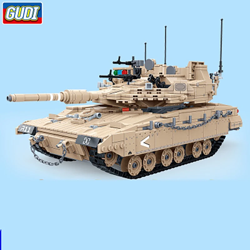 1540 шт. Детский конструктор Военный Город | Игрушки и хобби