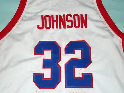 

#32 MAGIC JOHNSON vikings red White Basketball Jersey Stitched Custom Any Number Name jerseys