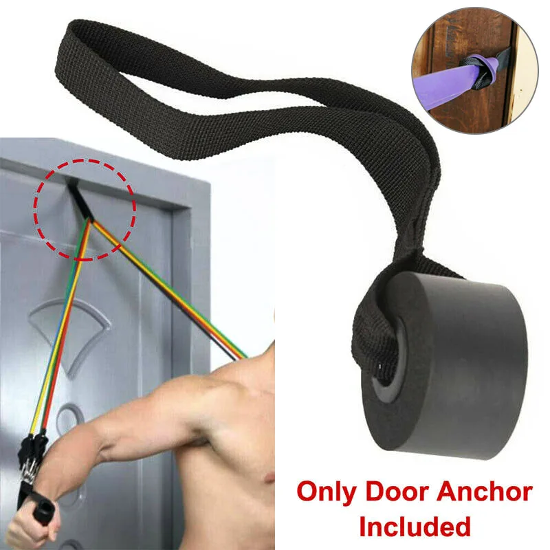 

Home Exercise Yoga Over Door Anchor Fitness Resistance Bands Elastic Band Tube Training WHShopping