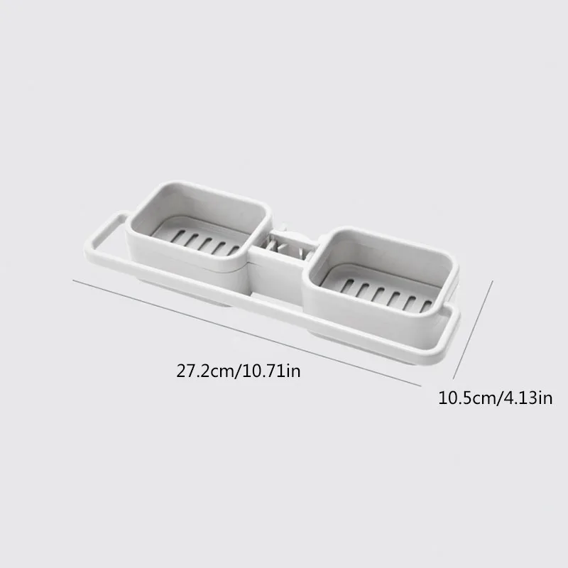 Faucet Drain Storage Rack Kitchen Sink Dish Cloth Sponge Holder Bathroom Towel Soap Box Shelf | Дом и сад