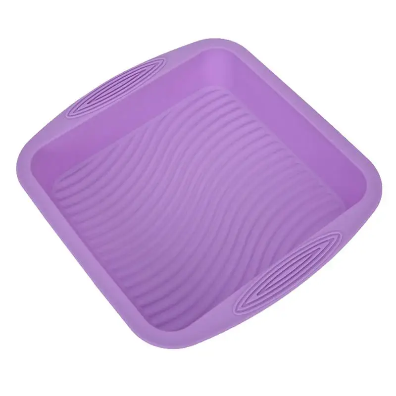 

Антипригарная квадратная силиконовая форма для торта