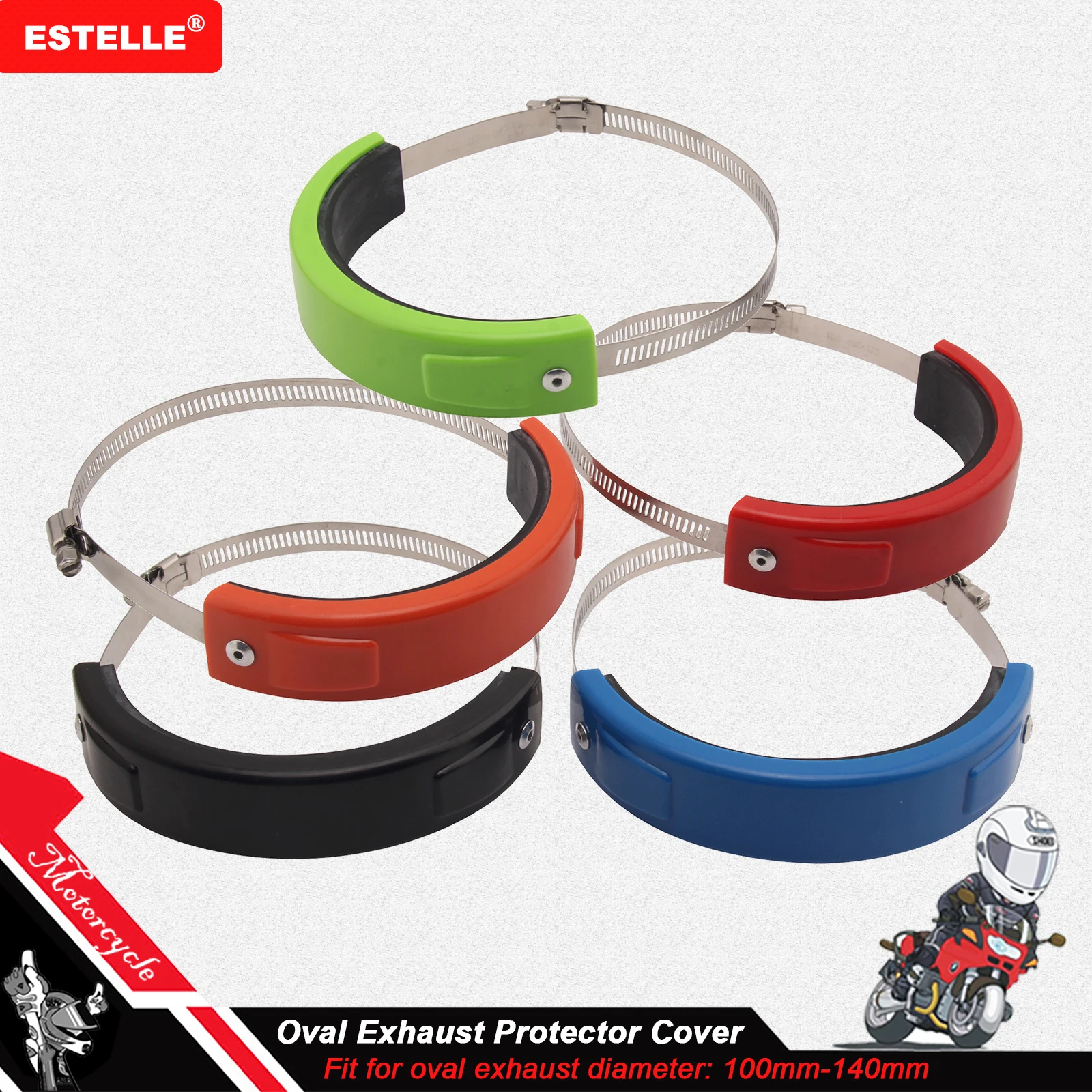 Мотоциклетные аксессуары защита выхлопных газов Can Cover For HONDA CB600F HORNET CB900F 1998-2015 2014