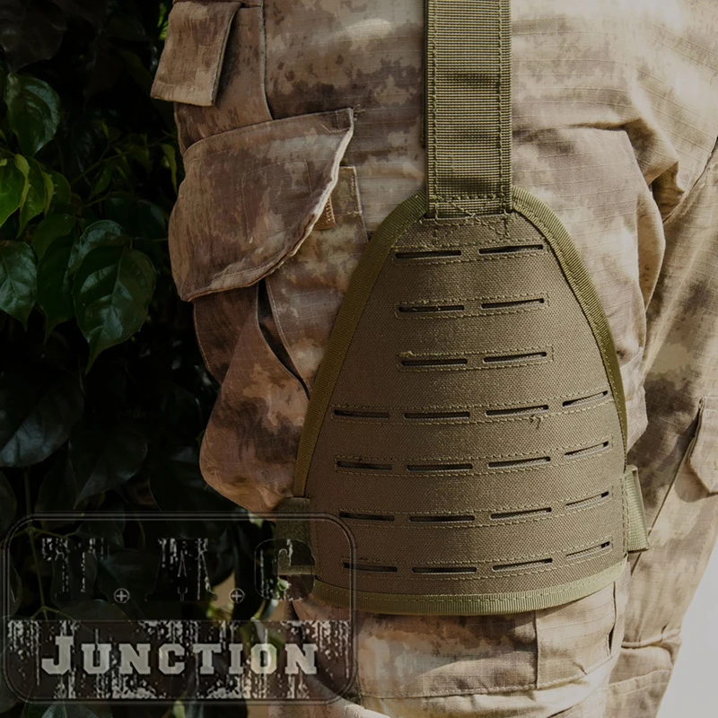 Тактический лазер-Cut Molle Drop Leg платформа панель высокой езды крюк и петля