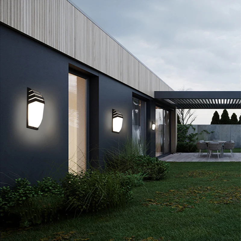 

Outdoor Led Waterproof Wall Lamp Radar Motion Sensor Courty Garden Porch Light 36W High Brightness AC110V/220V