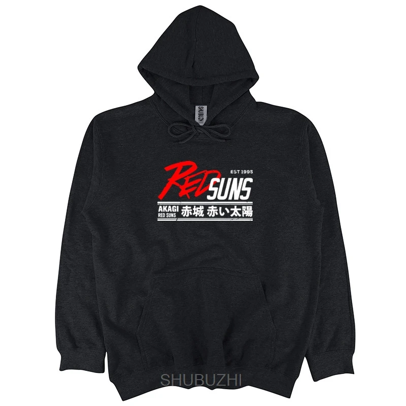 Новинка shubuzhi Модные мужские свитшоты Начальная D Red Suns аниме Drift Japan Racings Roku Hachi Fishing