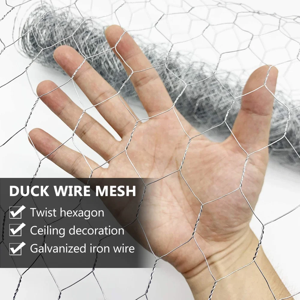 

Art Craft Wire Net Chicken Wire Fence Poultry Netting Hexagonal Wire Mesh