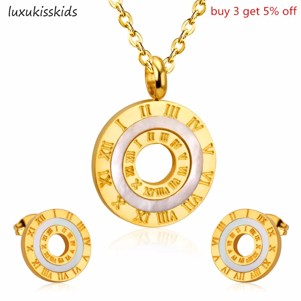 LUXUKISSKIDS новые модные брендовые ювелирные изделия с римскими цифрами корпусом из