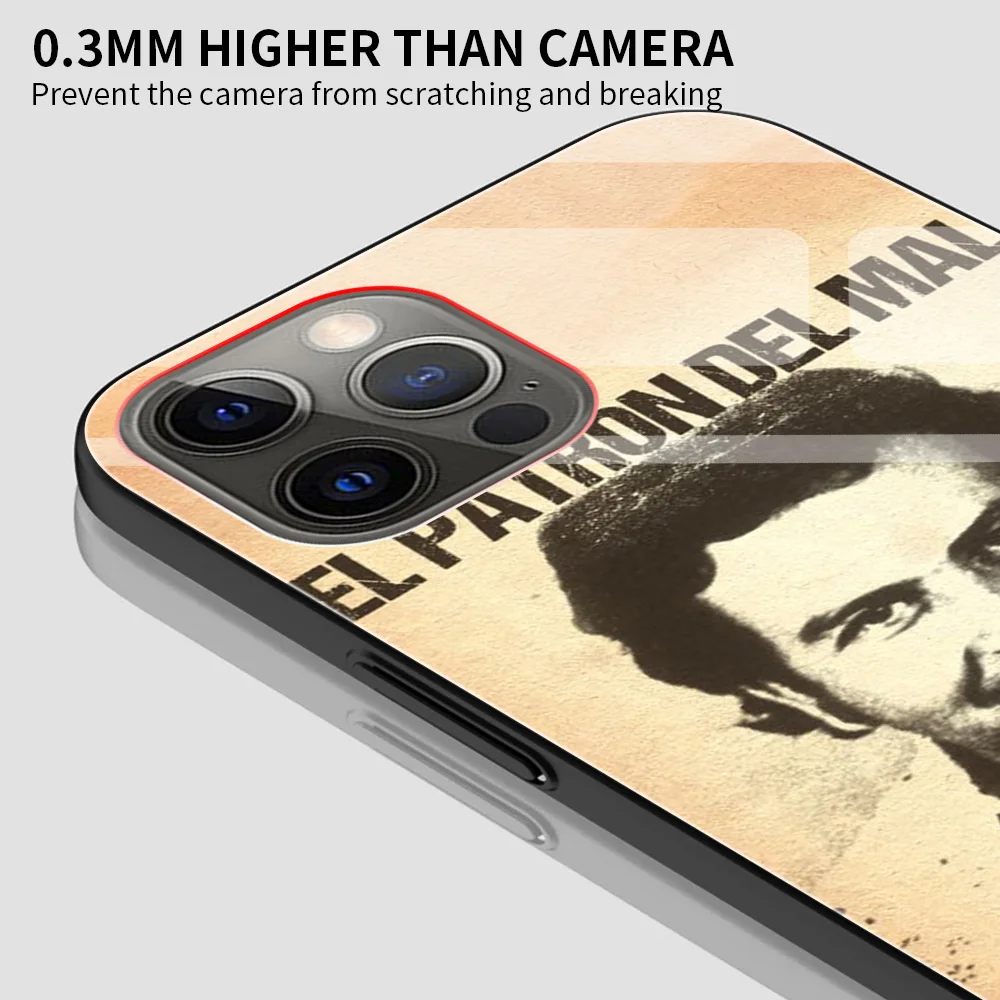 Стеклянный чехол для Apple iPhone 11 12 Pro 13 Mini 8 7Plus SE XR X XS 6 6S окрашенный закаленный