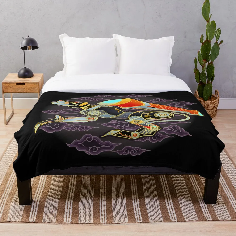 

Одеяло с изображением черного льва и батика, теплое уютное одеяло с буквенным принтом, одеяло с изображением шерпы для дивана, тонкое одеяло