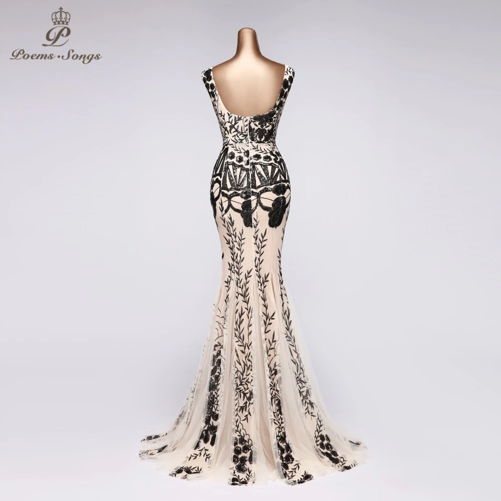 Женское вечернее платье с V-образным вырезом блестками | Свадьбы и торжества