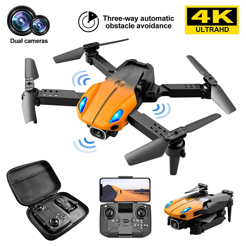 

2021 NEW KY907 MINI Drone 4K HD Dual Camera WIFI FPV Professional Obstacle Avoidance RC Quadcopter Foldable Drones Helicopter