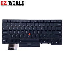 New Original US English Backlit Keyboard For Lenovo Thinkpad L14 Laptop 5N20W67796 5N20W67832 5N20W67760