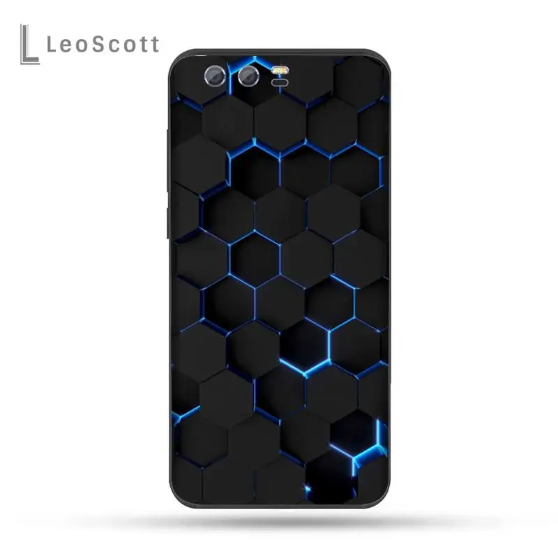

Hexagonal lattice Phone Case For Huawei Honor view 7a5.45inch 7c5.7inch 8x 8a 8c 9 9x 10 20 10i 20i lite pro