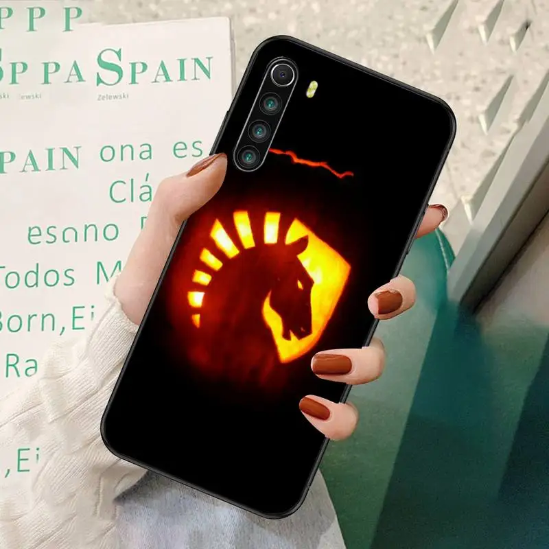 

Teamliquid Black TPU Phone Case For Redmi 7 8 9 A K20 30 Pro Note 8 9 Pro 9s