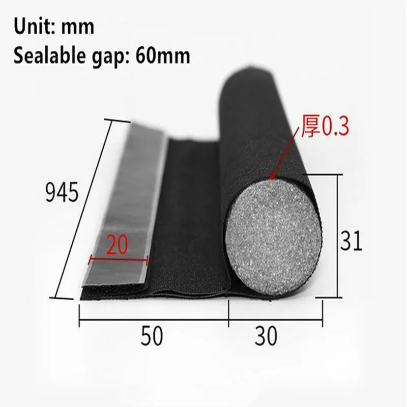 94 см ДНА двери этиленового пропилен каучука прокладки фиксаторы уход за кожей