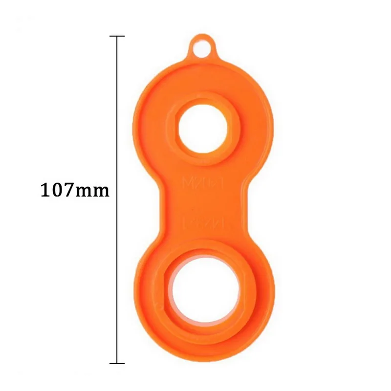

1Pc Water Outlet Universal Wrench Faucet Bubbler Wrench Disassembly Cleaning Tool Four Sides Available Bubbler Yellow Wrench