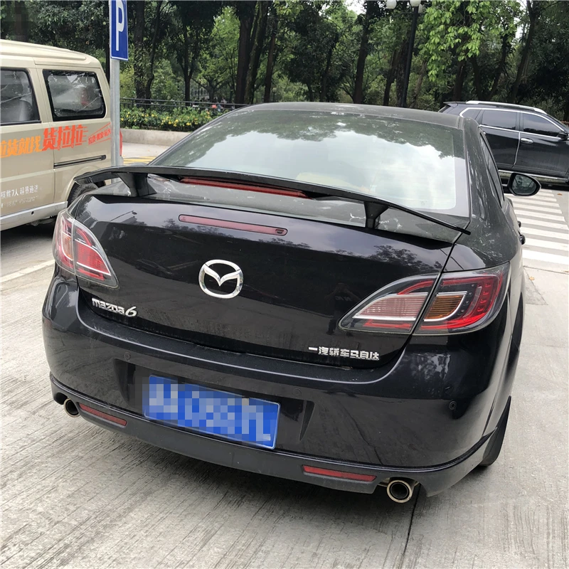 Спойлер для Mazda 6 2006 2019 высококачественный спойлер TF из ABS материала заднее крыло
