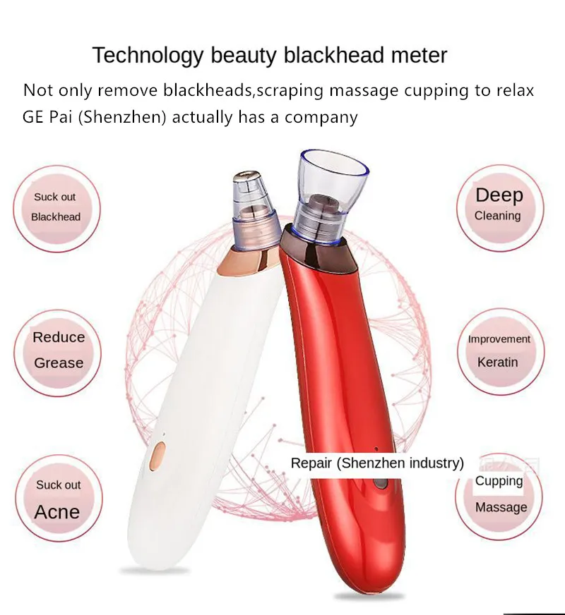 Аспиратор угрей вакуумный очиститель пор Чистый Электрический отшелушиватель