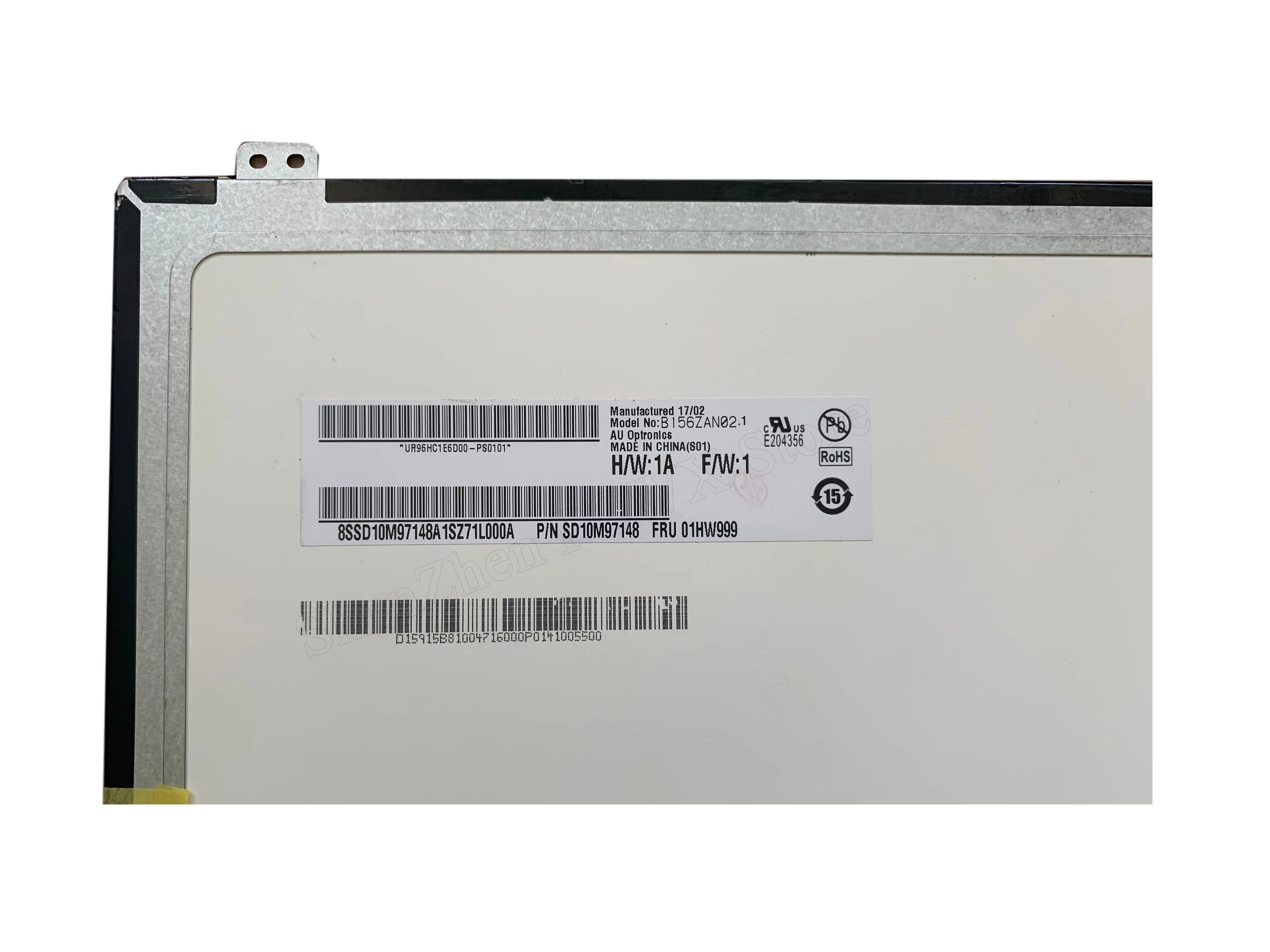 Матричный ЖК экран B156ZAN02.1 для ноутбука Lenovo thinkpad P51 15 6 дюймов IPS 40pin UHD 3840 × 2160 4K 100%