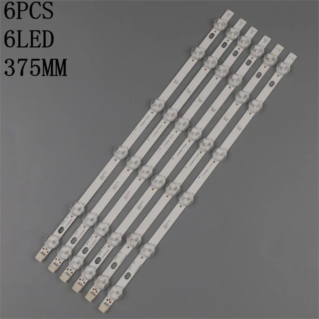 

100% New 6pcs/Kit LED strips for VESTEL 42FA5000 42FA8000 VOX LED 42880 VES420UNDL 2D N03 42 VNB Reduced A TYPE REV0.1 30085178