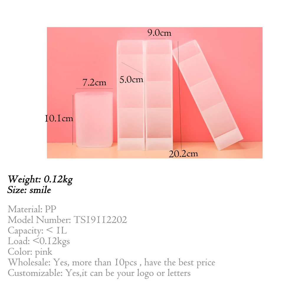 5 слотов пластиковая прозрачная ручка Карандаш Чехол для чтения офисная домашняя