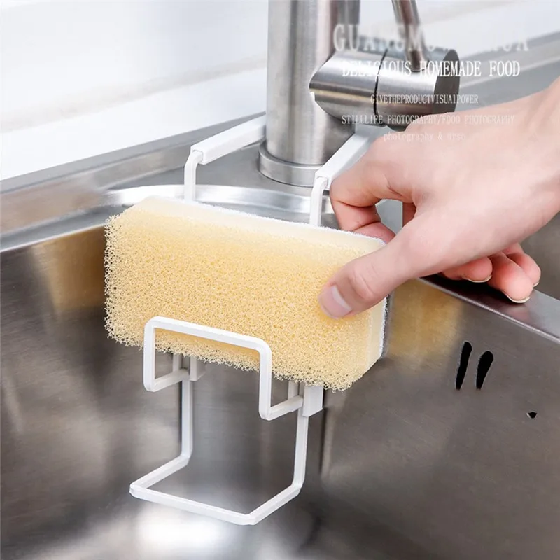 Sink Rack Kitchen Cup Holder Non Perforated Tap Supplies Shelf Organizer Gadgets Accessories Product | Дом и сад