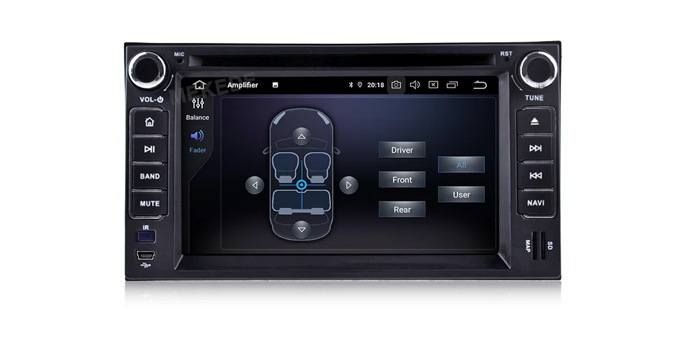 Автомобильный мультимедийный плеер Android 9,0 gps 2 Din для KIA SORENTO SPORTAGE SPECTRA SEDONA STAR CARNIVAL CERATO CARENS с BT WiFi gps