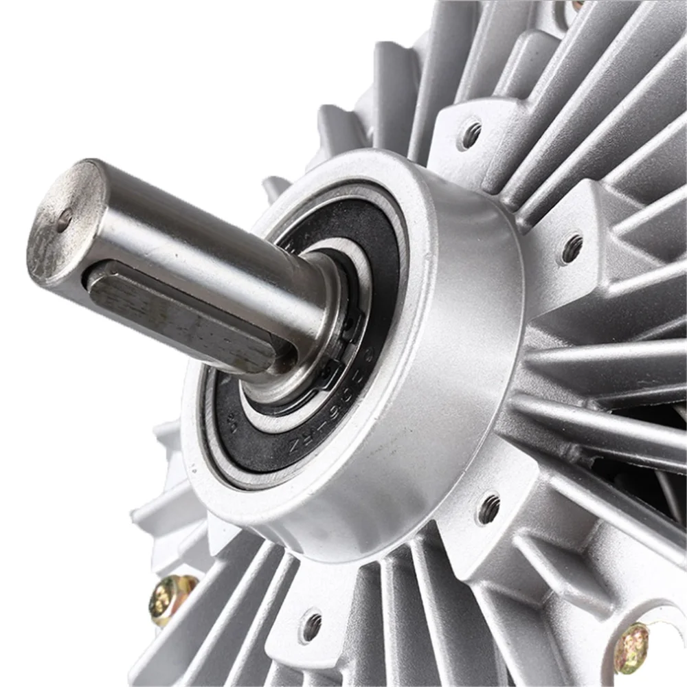 Двойной вал Электромагнитная Порошковая муфта 6Nm 0 6 кг двойной 2 х осевой DC 24V