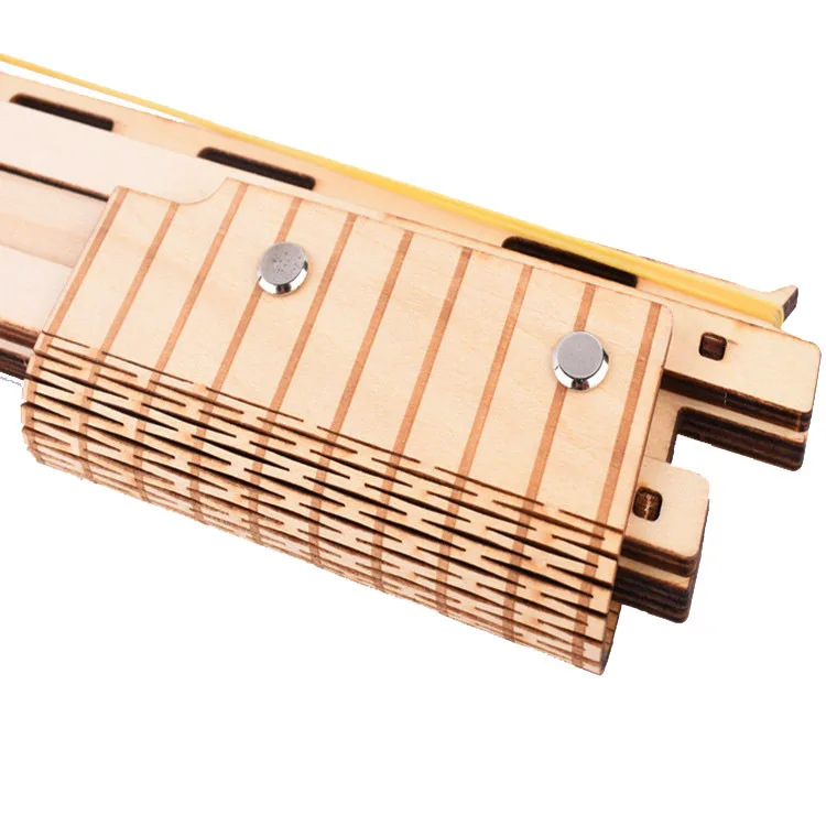 Модель дробовика MOSSBERG 500 Резиновая лента пистолет деревянные игрушки для детей 3d