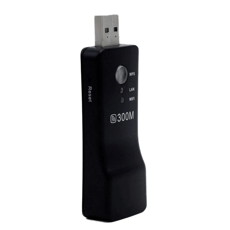 USB беспроводной сети ретранслятор 300 Мбит/с WiFi расширитель Усилитель сигнала LFX