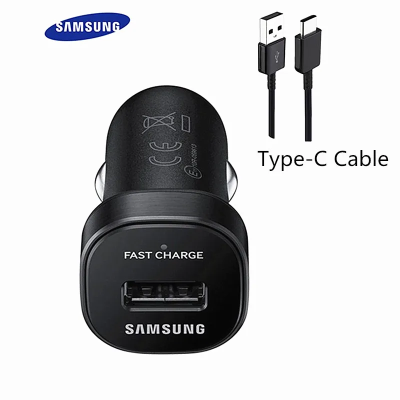 Автомобильное зарядное устройство Samsung 15 Вт адаптер AFC автомобильное для