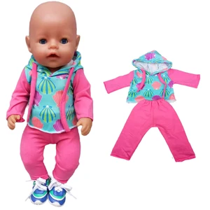 Подходит для 43 см 17 дюймов, балетное кружевное платье для новорожденных, Одежда для кукол 18 дюймов, брюки