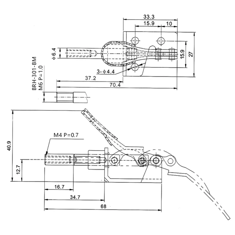Новый 45 кг с объёмным рисунком из мультиков вертикальный зажимное GH 301 AM Пластик