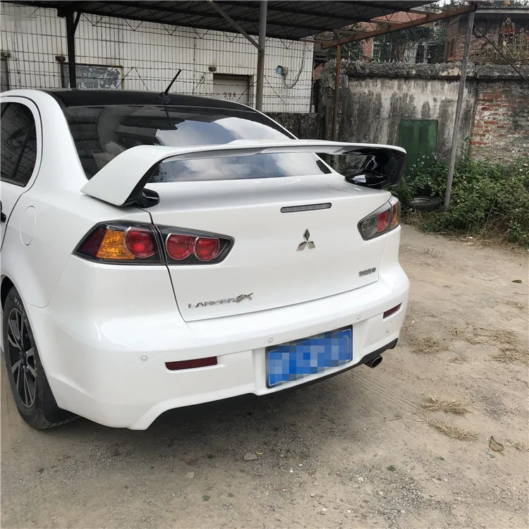 Спойлер для Lancer EVO 2010 2014 АБС пластик цвет заднего крыла праймера задний спойлер