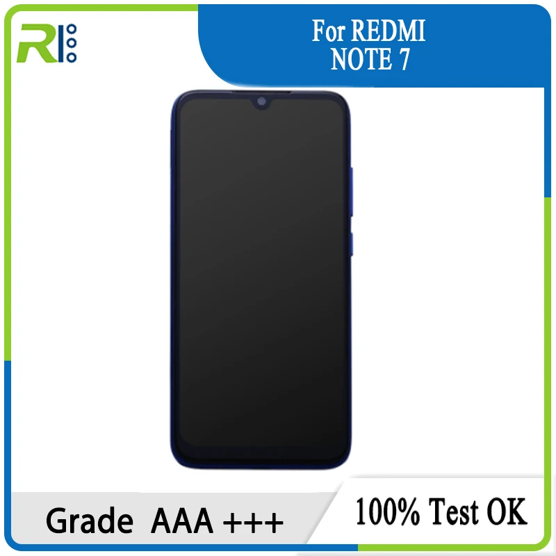 

Оригинальный ЖК-дисплей для Xiaomi Redmi Note 7 сенсорный экран дигитайзер в сборе Redmi Note7 Pro M1901F7G ЖК-дисплей 10 касаний