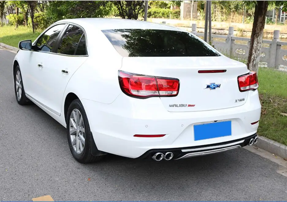 ABS Автомобильный задний бампер для губ автомобильный диффузор Chevrolet malibu 2016 2017 2018 |