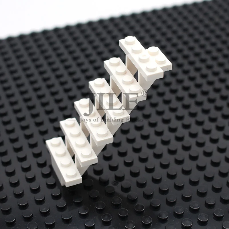 Конструктор Moc С лестницами 7x4x6 прямые открытые 30134 уличный вид сделай сам