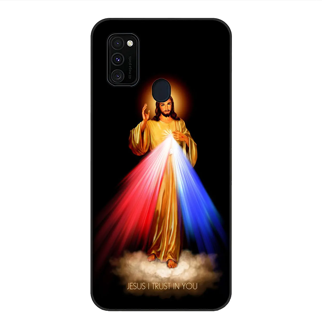 Bible verse Jesus Christ Philippians Soft Phone Case for Samsung Galaxy A9 A8 A7 A6 A5 A3 A2 Core J8 J7 J6 J4 Prime Plus 2018 |