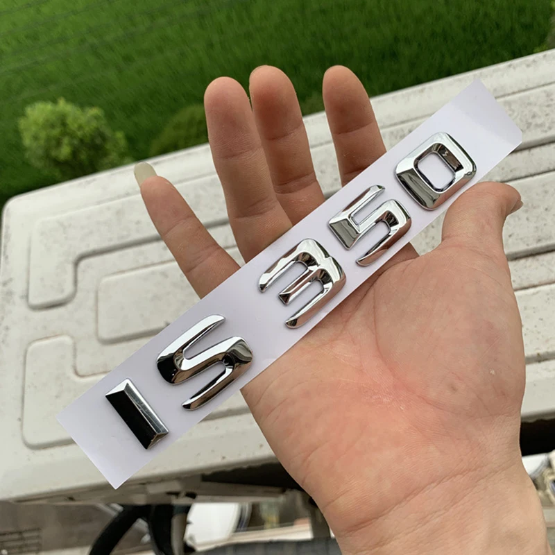 Буквы цифры для Lexus наклейка с логотипом грузоподъемности багажника автомобиля