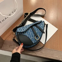 Shoulder Bags For Women 2021 New Top Crossbody Luxury Fashion Designer Saddle Mahjong Sling Ladies Canvas Leather Chest Handbags
