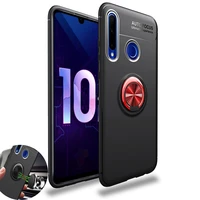 magnetic case for honor 10 lite ring shockproo soft silicon case for honor 10i 20i 10 20 pro 20s 20i 9 lite 8x 8a 7c phone cover