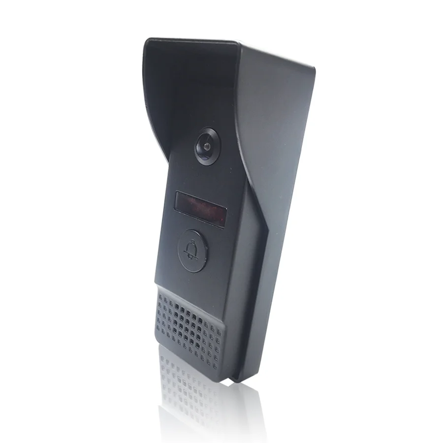 【Wide Angle】Homefong Wired Video Door Phone System Visual Intercom 7 Inch Monitor 130 Degree Doorbell with Camera Motion |