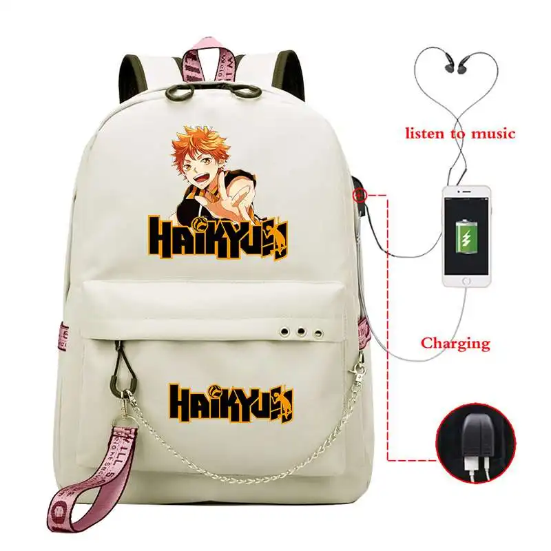 

Школьный рюкзак с USB-разъемом для девочек и мальчиков