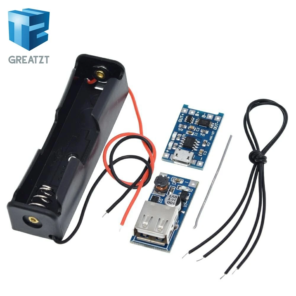 GREATZT type-c/Micro USB 5V 1A 18650 TP4056 модуль зарядного устройства литиевой батареи зарядная плата с защитой двойные функции 1A L
