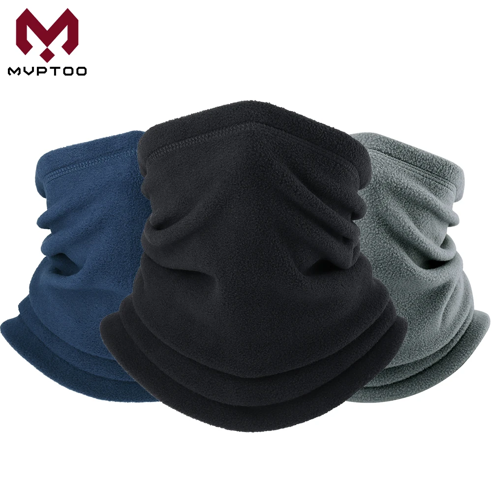 Зимний Флисовый Шарф шарф труба для мотоцикла маска лица на холодную погоду