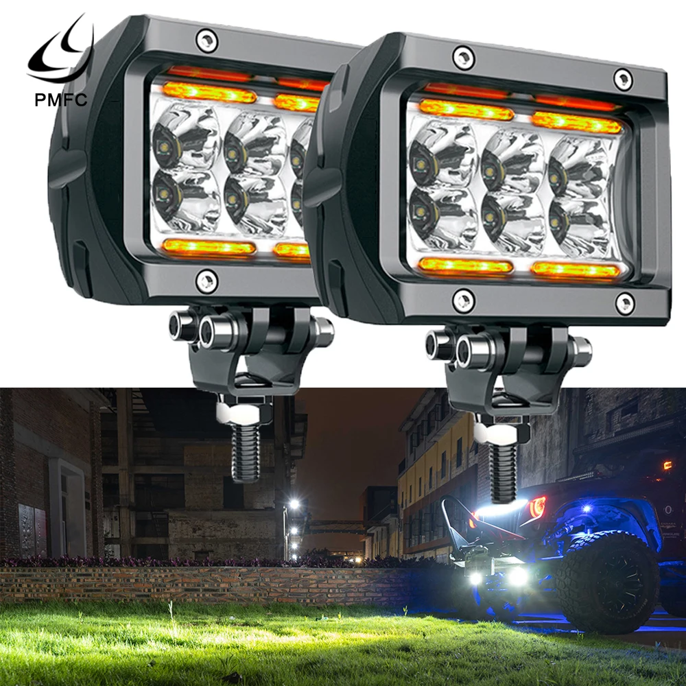 Автомобильный светодиодный рабочий светильник бар неограниченное GO K1 4 &quot18 Вт