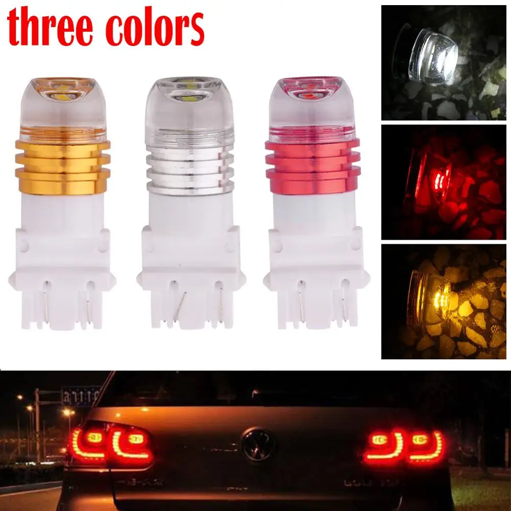 

T20 7443 5630 3 LED Bulb Car Turn Signal Light Auto Brake Lights Tail Reverse Light Warning Strobe Lamp Bulb 12V Car Accessories