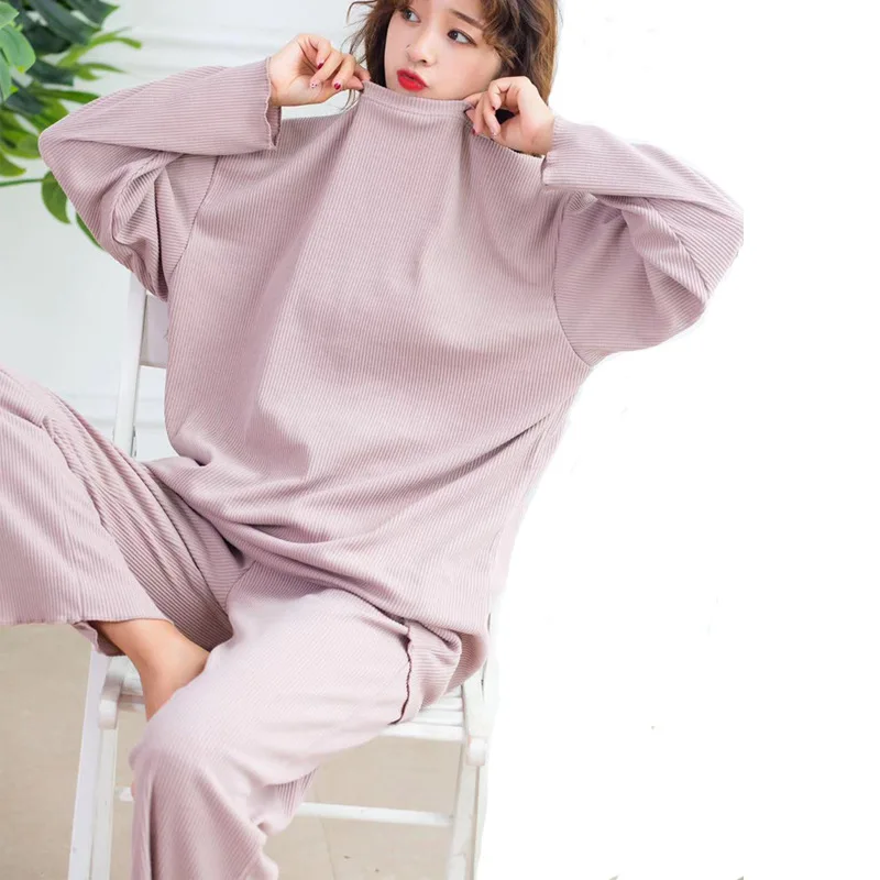 Лидер продаж женские пижамные комплекты костюм для женщин на осень и весну