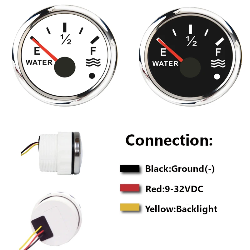 Датчик уровня топлива 52 мм 0 ~ 225 Ом цифровой датчик воды 275 325 | Автомобили и